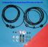 Gabriel Air shock hose kit with Independent Shock Brass fill valve