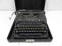 Vintage Smith Corona Sterling Speedline Manual Typewriter WIth Glass