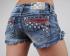 Miss Me Jeans Shorts American Flag Stars And Stripes Americana 25 26 27 