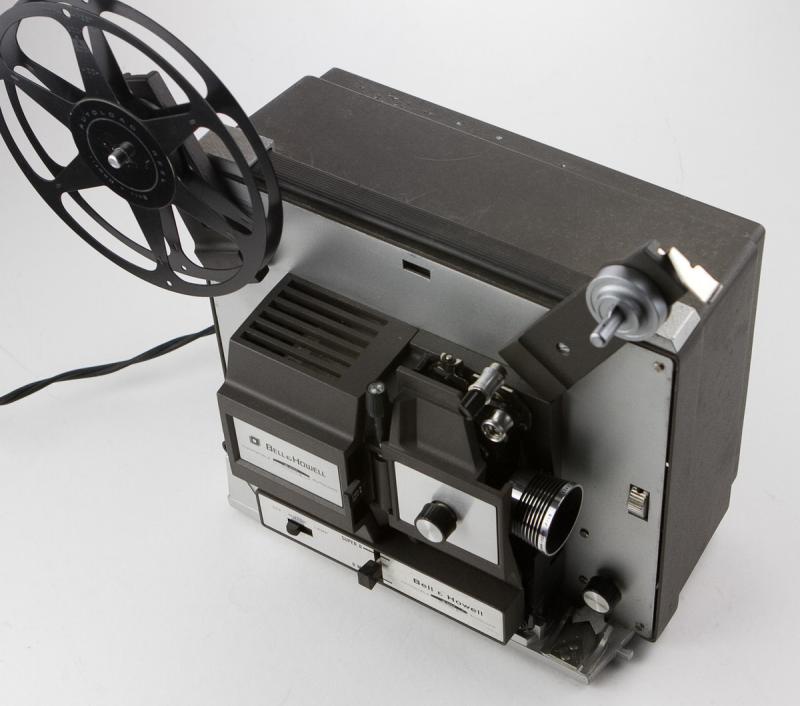 Tested Working Bell Howell 456A Autoload 8mm Super 8 Movie Projector