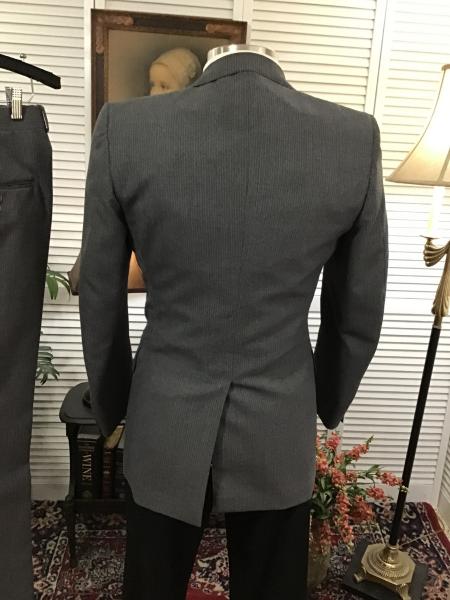 Vtg Western Beige Speckled Tweed Mens Sport Coat Jacket Blazer 40R V1