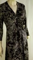 NINE WEST NEW Lord and Taylor CLINGY GATHERED DRESS NWT 12  