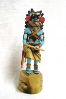 Hopi Indian Hand Carved 13 Chasing Star Kachina Katsina Doll by 