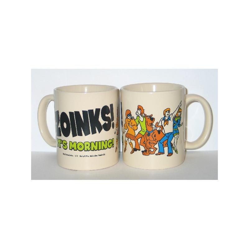 Scooby Doo Zoinks Its Morning Ceramic Coffee Mug NEW  