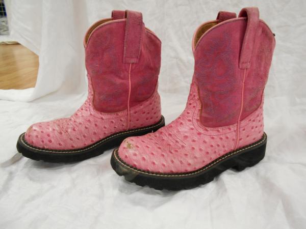 Pink Fat Baby Boots 80