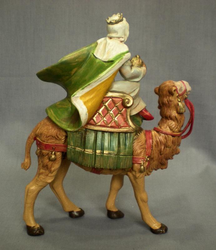 Vtg Fontanini Nativity Balthazar on Camel 5 1992 Depose Italy 