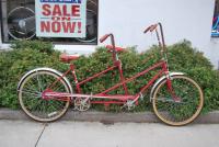Vintage Huffy Daisy Cruiser tandem bicycle coaster steel bike  