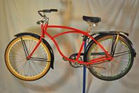   Schwinn Pullman bicycle fat tire balloon bike Springer fork  