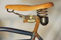   antique 1920s Schwinn Excelsior bike bicycle blue original paint B10E