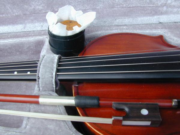 5 String Violin With Violin Bow In Case