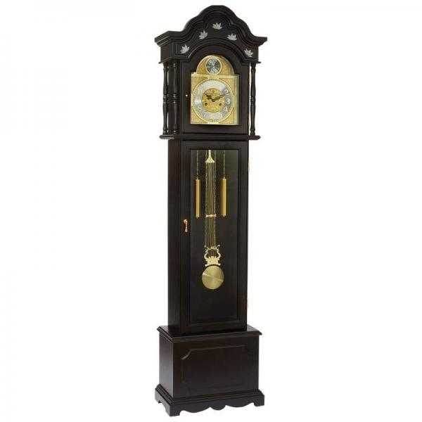 Edward Meyer Grandfather Clock with Mother of Pearl Inlay 31 Day Movement