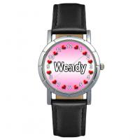 Girl Name   Wendy Genuine Leather Watch   SA1646  