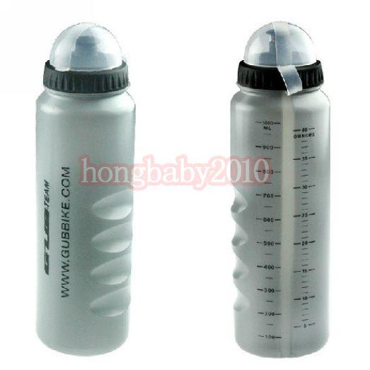 New Gray Cycling Bike Bicycle Sports 1000ml Plastic Water Bottle With 