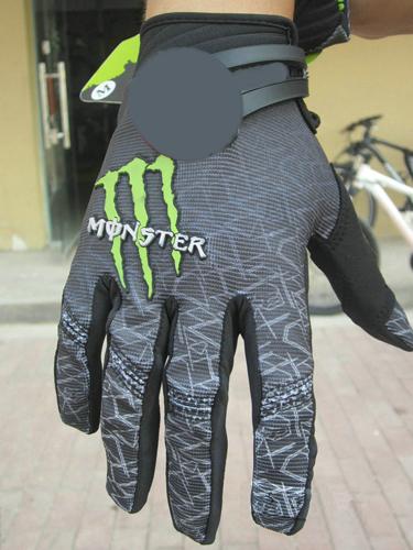 New Outdoor Cycling Bike Bicycle Monster Sports Full Finger Gloves 