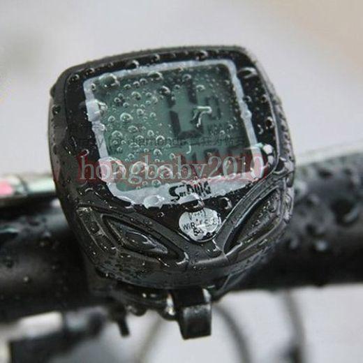   Bicycle Wireless LCD Cycle Computer Speedometer Odometer Waterproof
