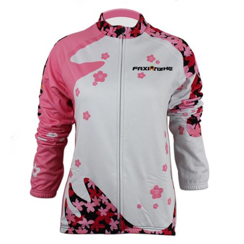 New Cycling Bike Women Sports Wear Bicycle Long Sleeve Clothing Jersey 