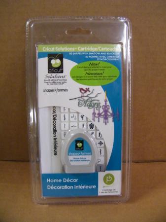 Home Decor Cricut Cartridge on Cricut   Home D  Cor Solutions Cartridge New   Ebay