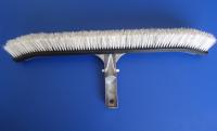    Curved Pool Spa Stainless Steel Wire & Nylon Bristle Combined Brush