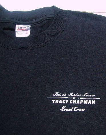 Tracy Chapman Let It Rain Tour Local Crew XL T Shirt