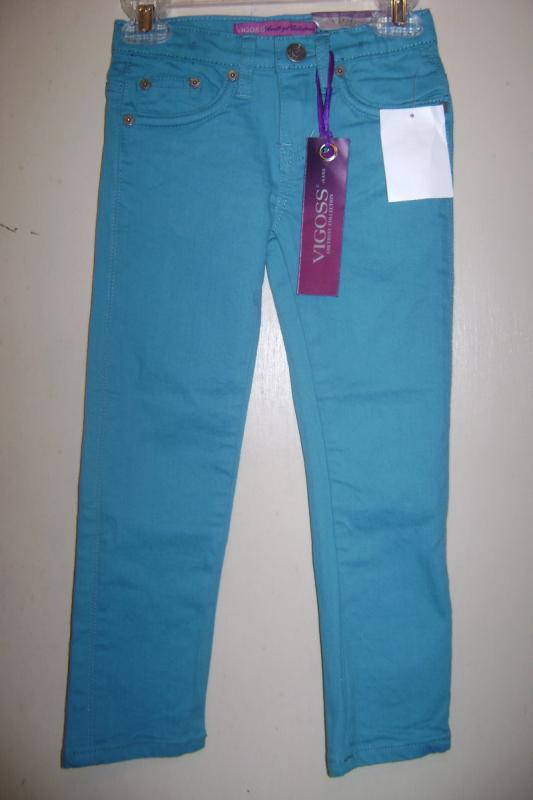 Vigoss Amethyst Collection Girls Skinny Jeans 5 NWT  