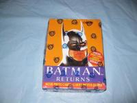 Batman Returns Trading Card Box O Pee Chee  