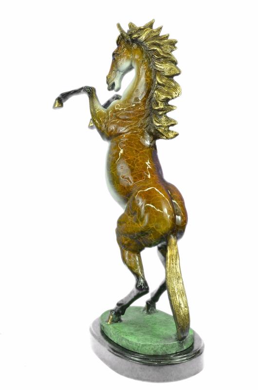 Collectible Limited Edition Wild Stallion Horse Farm Bronze Sculpture