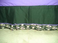 Custom made Baby Nursery Crib Bedding Set made w/Baltimore Ravens 