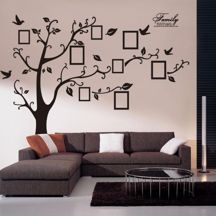 Family Tree Wall Decal Sticker Large Vinyl Photo Picture ...