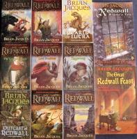 Lot 12 Redwall Series Brian Jacques PB Books Paperback Reprint Fantasy 