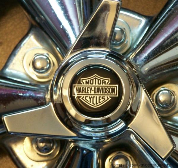 Harley Davidson HD Hog Wheels Rims Emblems Car Ford F150 Truck Trike 