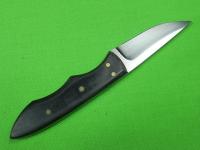 Vintage Hand Made Custom small Hunting Knife by Dan E. Brdlik  