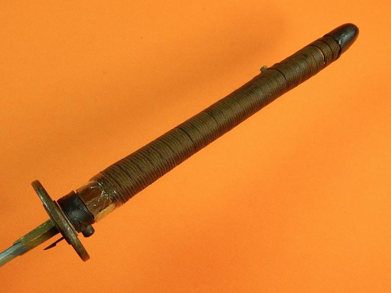 Rare 19c African Indian sword knife bayonet dagger  