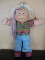 Cabbage Patch Kid~Doll~Pink And Purple Hair~PF16606~From 2005~REALLY 