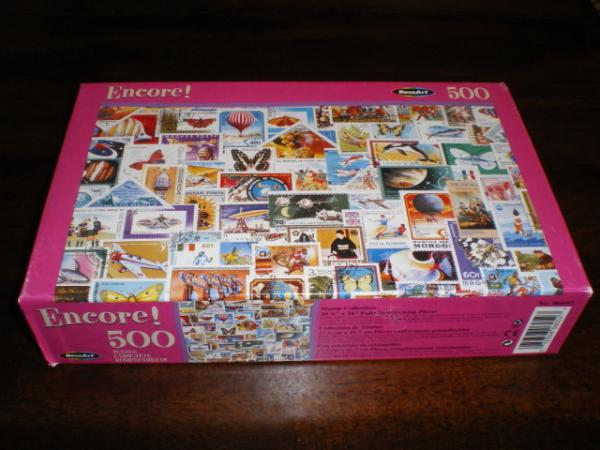 Rose Art Stamp Collection Jigsaw Puzzle 500pc New SEALED World International