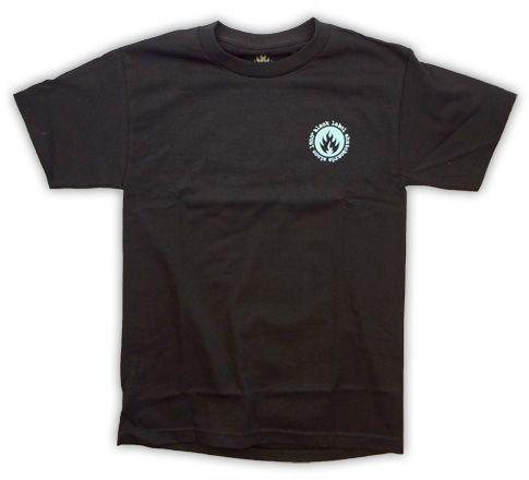 Black Label Matt Hensley Stained Glass Skateboard T Shirt Black Medium