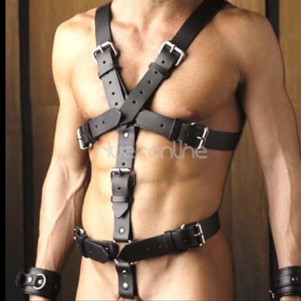 Leather Gay Bondage 36