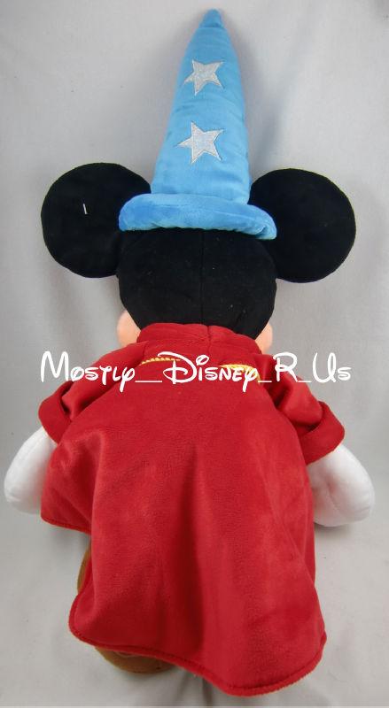 New  24 Fantasia Mickey Mouse Sorcerer Apprentice Plush
