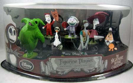 Disney Store Nightmare Before Christmas Jack PVC Figurine Playset Jack ...