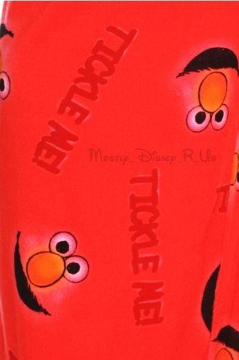 Sesame Street Tickle Me Elmo Pajama Lounge Pants Small