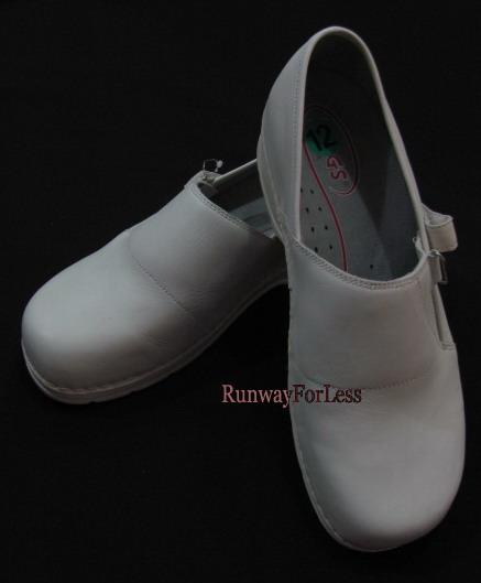 Klogs White Nursing Nurses Clinical Shoes 12 13 New