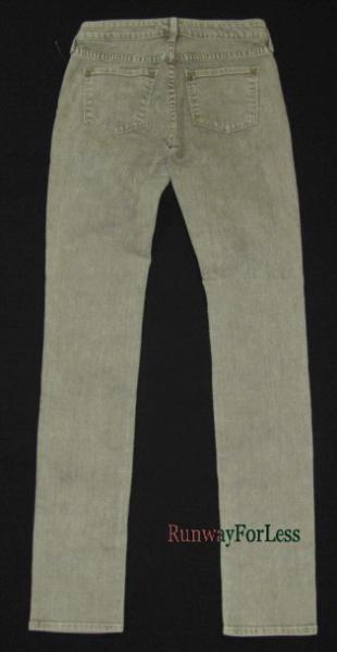 VINCE Denim Acid Mud Wash Khaki Skinny Jeans 25 New - eBay (item 