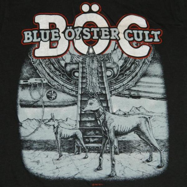 1982 BLUE OYSTER CULT VTG PROMO T SHIRT NOS tour tee  