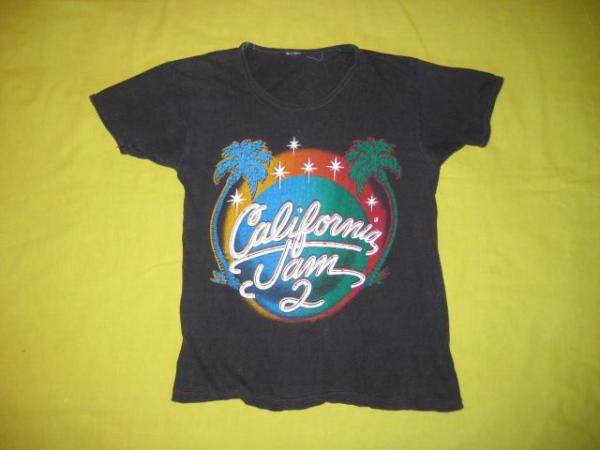 1978 California Jam 2 Vtg Concert T Shirt Aerosmith 70s