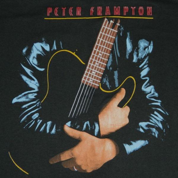 1986 Peter Frampton Vtg Tour T Shirt Humble Pie 80s Tee