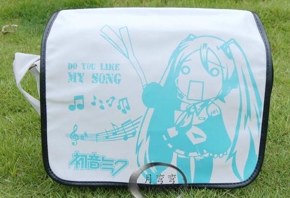 Vocaloid Hatsune Miku Messenger Shoulder School Bag 15  