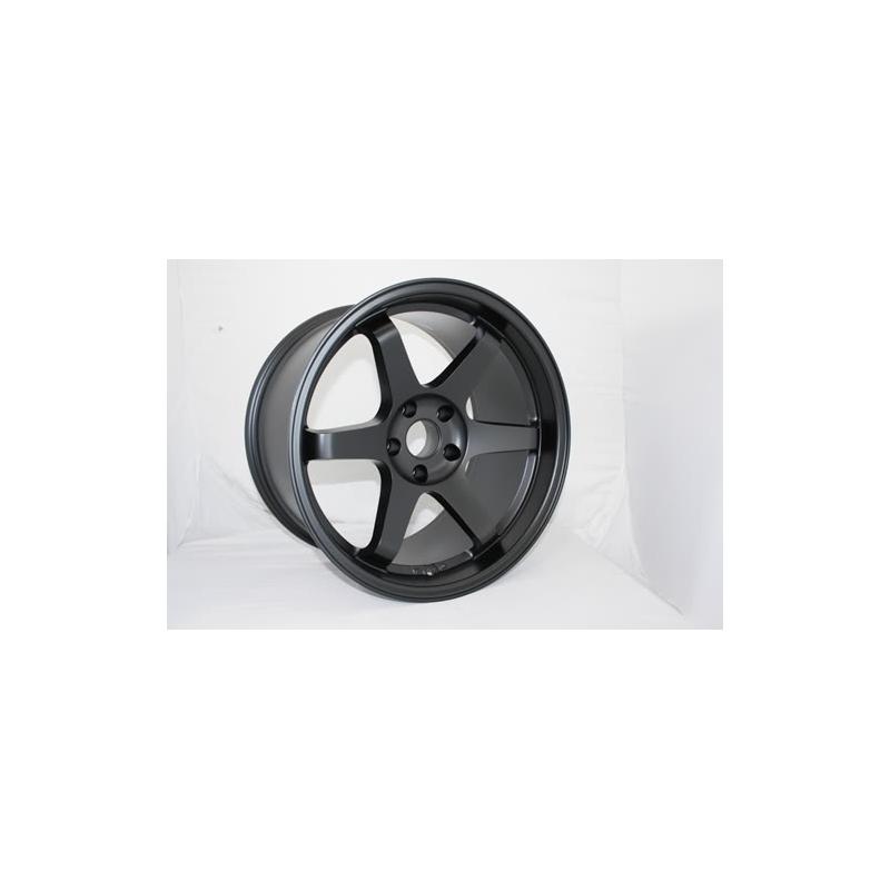 ES 2 2 0 17x9 5 4x114 3 0 Matte Black Rims Wheels New Pair
