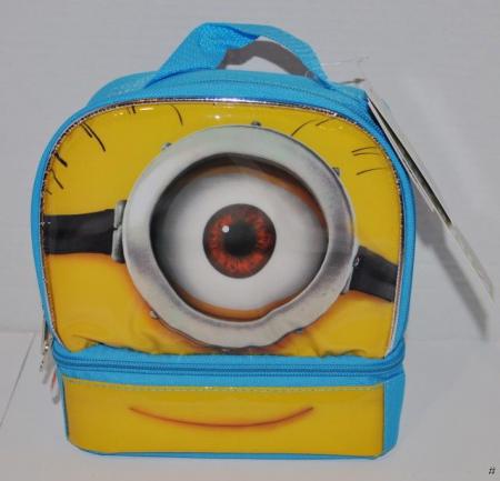 lunch bags for boys on New Kids Boys Despicable Me 2 Minion Insulated Lunch Box Bag Dual ...