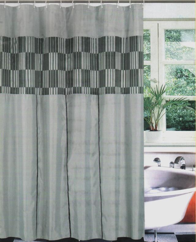 Iron Curtain Water Filter Dark Turquoise Shower Curtain