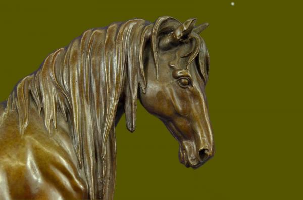 n Horse Bronze Sculpture Statue BY P J Mene 