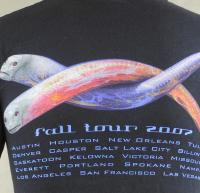 Tool Fall Tour 2007 10000 Days Eels Mens T Shirt Small Black Los